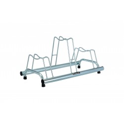Floor bike stand with 3 spaces