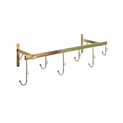 6 spaces wall bike rack -...