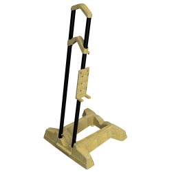 Bamboo floor bike stand...