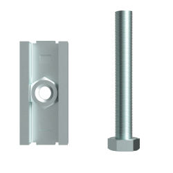 Plate + screw for fixing...