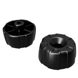 2 pomelli in plastica M8 delux
