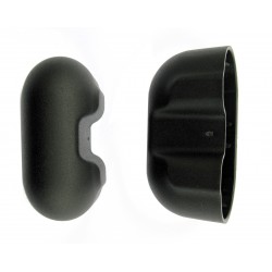 2 cuffie binario alluminio