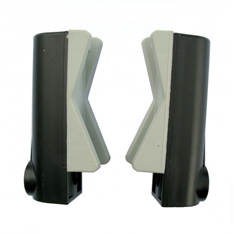 2 cycle carrier frame clamp protection (2 plastic parts + 2 inside rubbers)